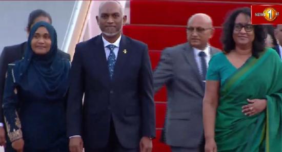 மாலைதீவு ஜனாதிபதி Mohamed Muizzu நாட்டிற்கு வருகை